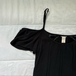 off the shoulder tank dress